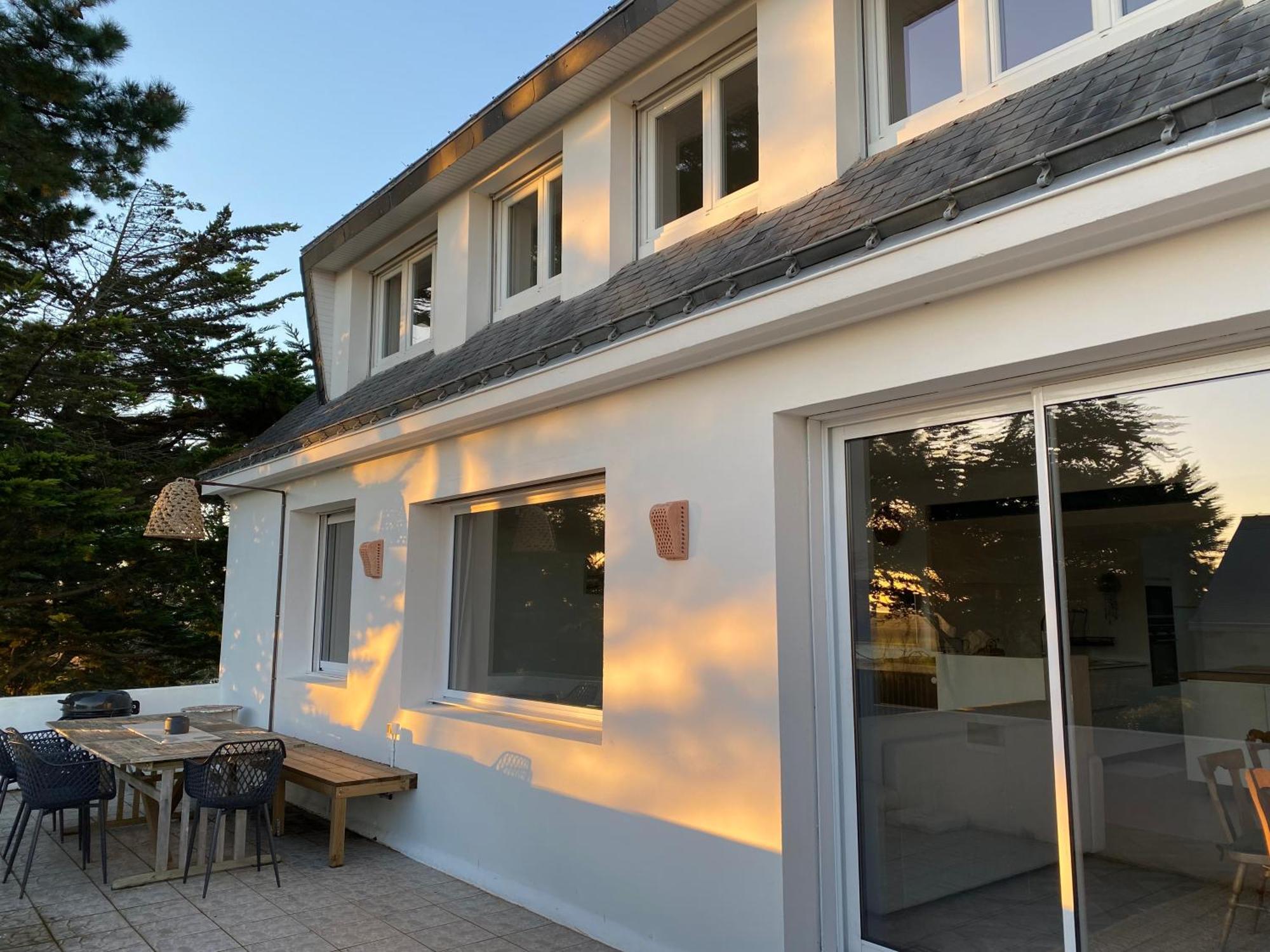 Villa Vieilles Vignes Vue Mer Billiers Exterior photo